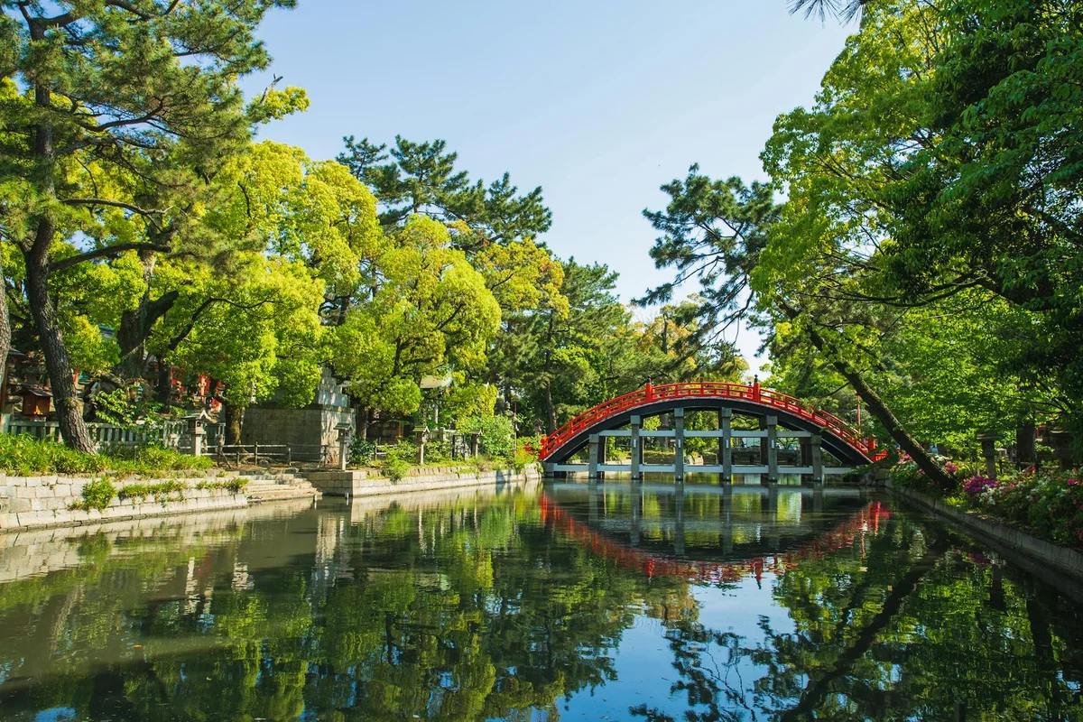Sumiyoshi Taisha view 2