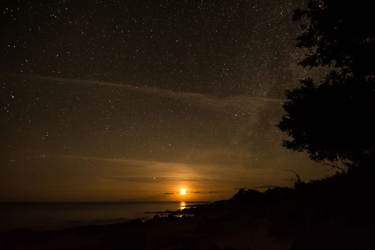 Taketomi Beach Stargazing view 2