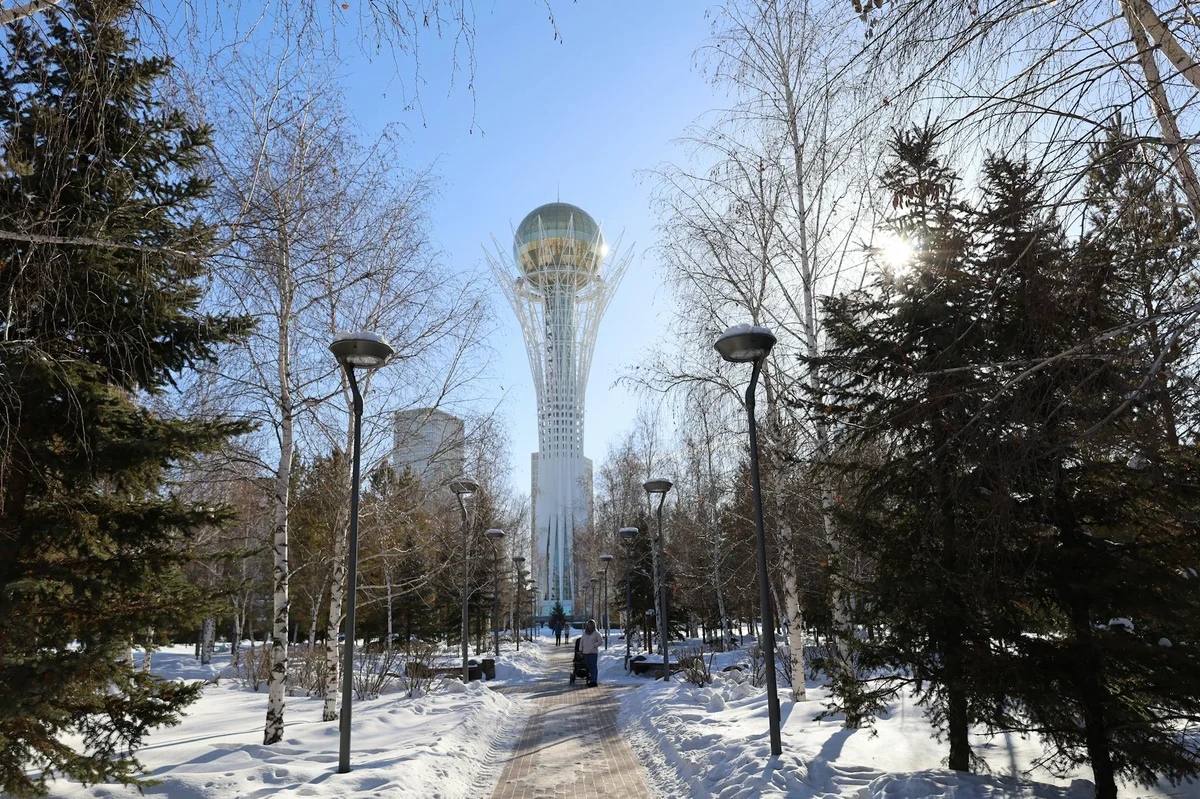 Bayterek Tower view 2