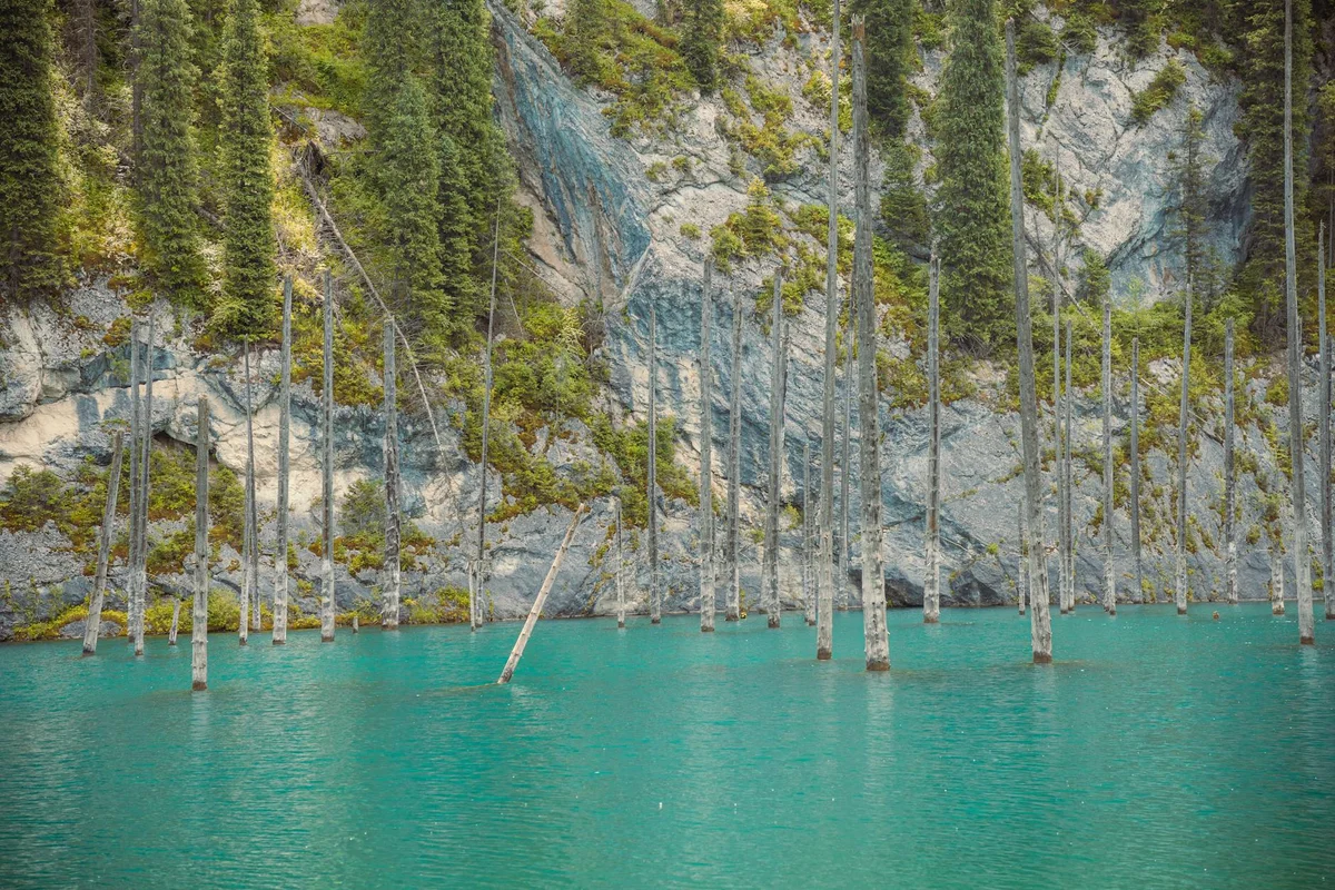 Lake Kaindy feature
