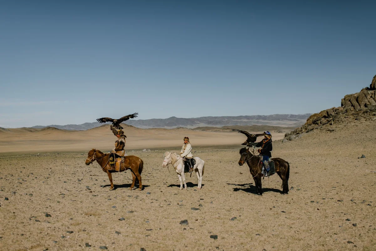 Bokonbayevo Eagle Hunters feature