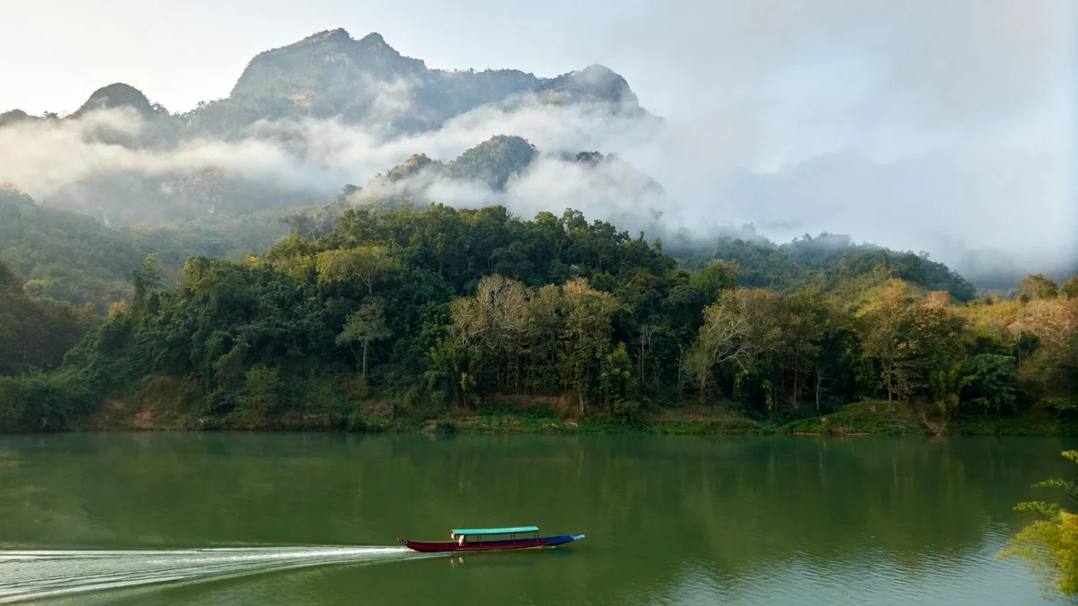 Pak Ou Caves view 2