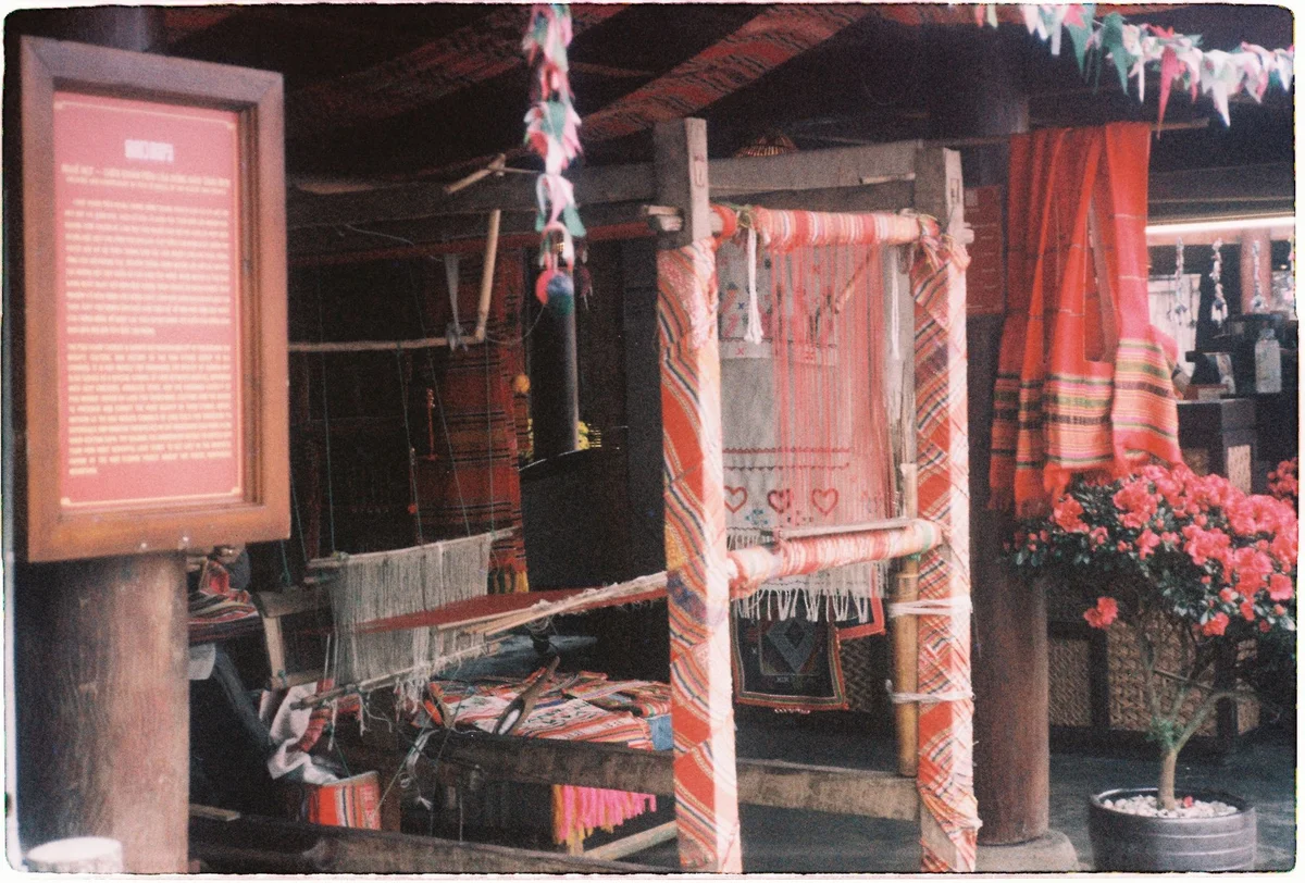 Lao Textile Museum view 1