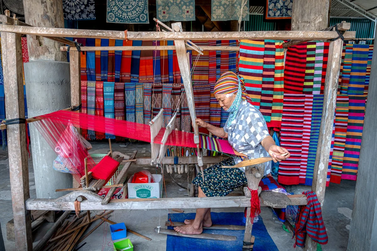 Lao Textile Museum view 2