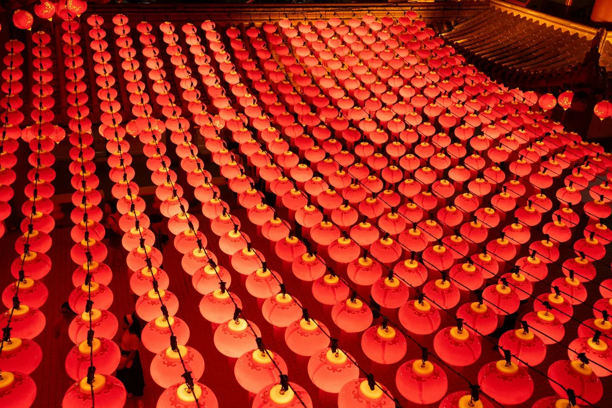 Johor Bahru Old Chinese Temple view 1