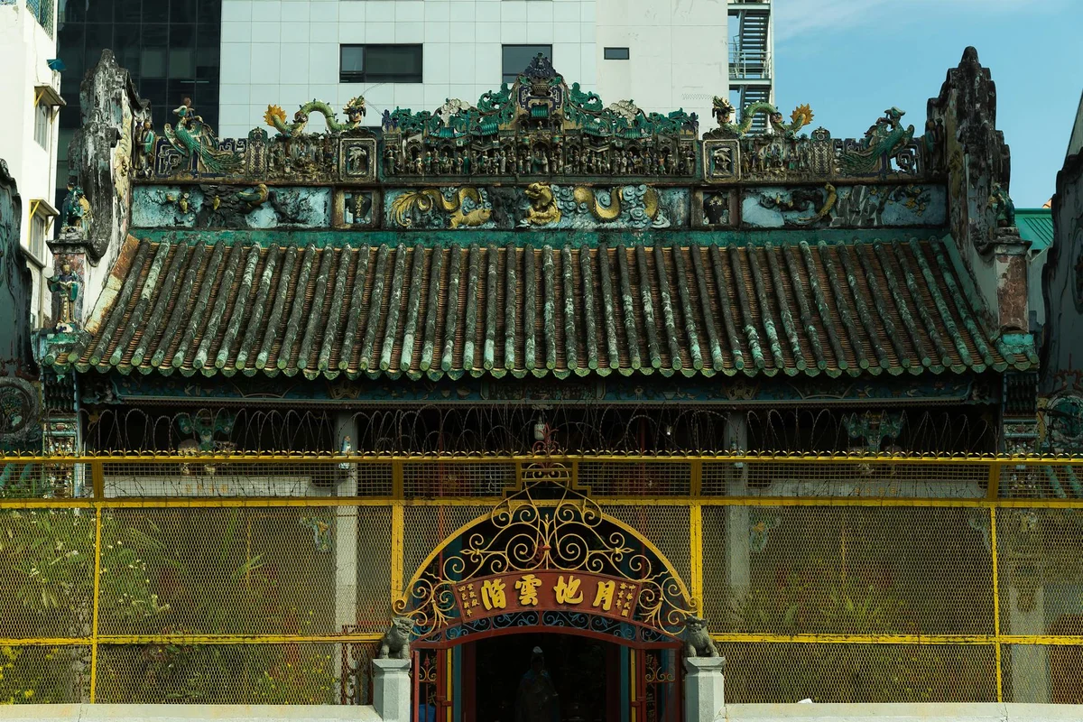 Johor Bahru Old Chinese Temple view 2