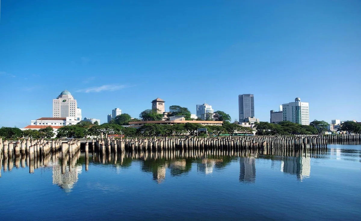 Sultan Abu Bakar State Mosque view 2