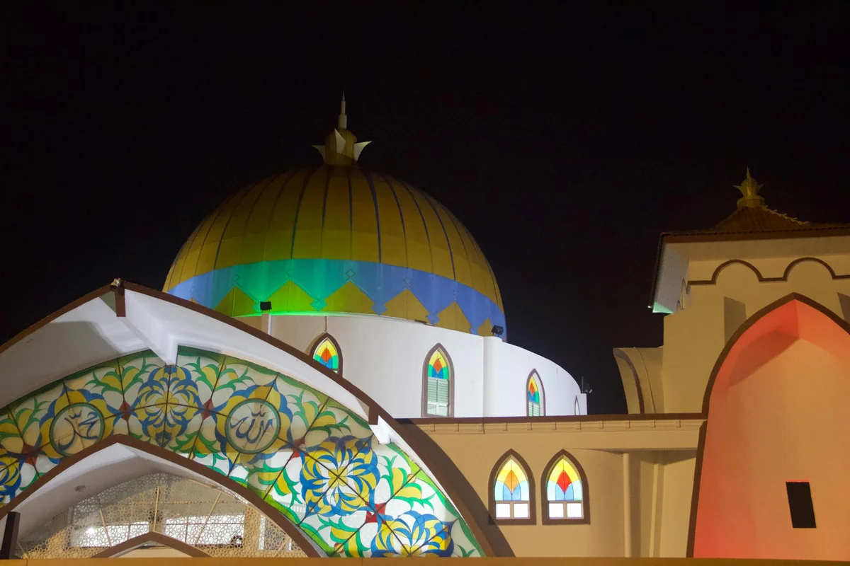 Kota Kinabalu City Mosque view 2