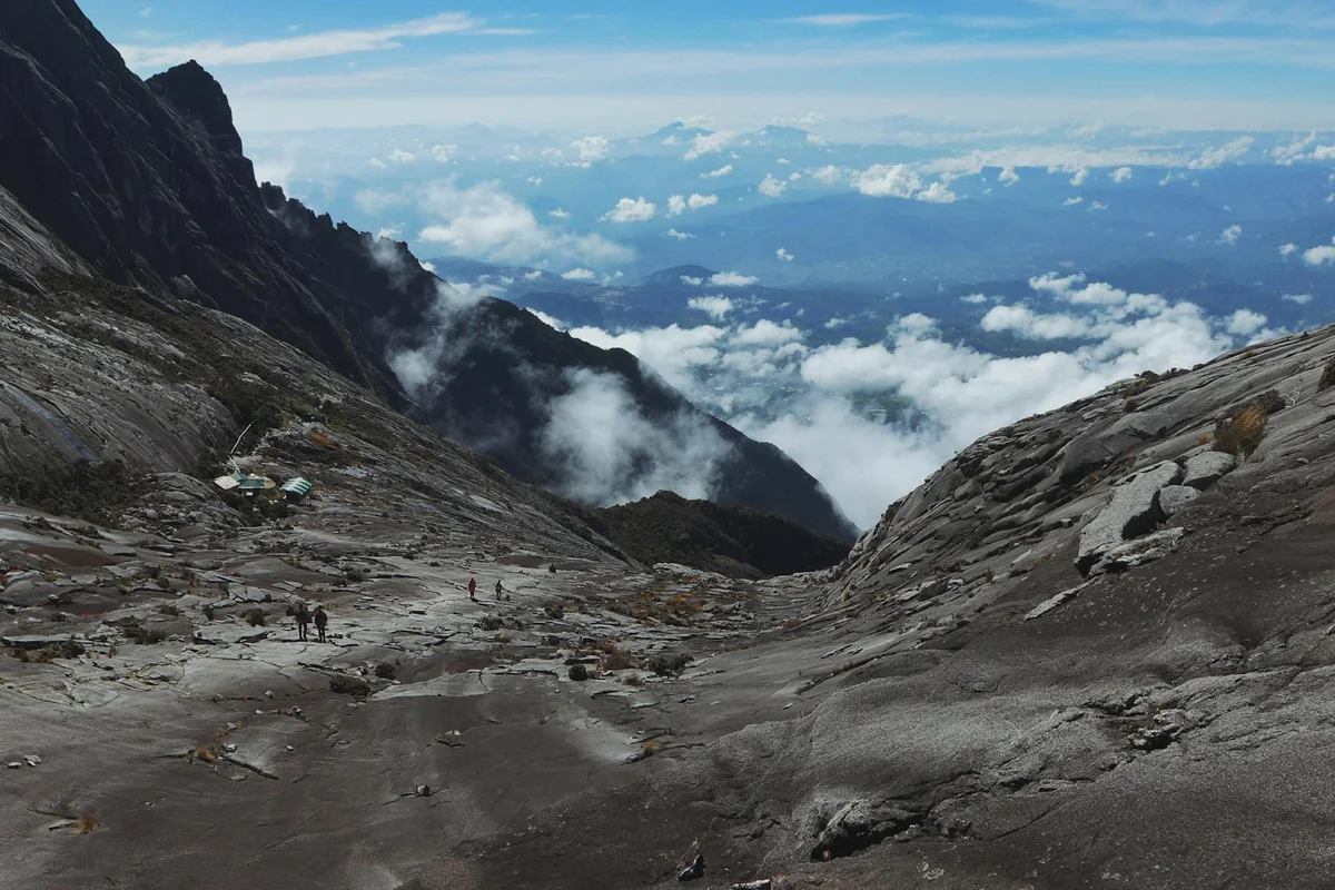 Ranau Vegetable Market view 1