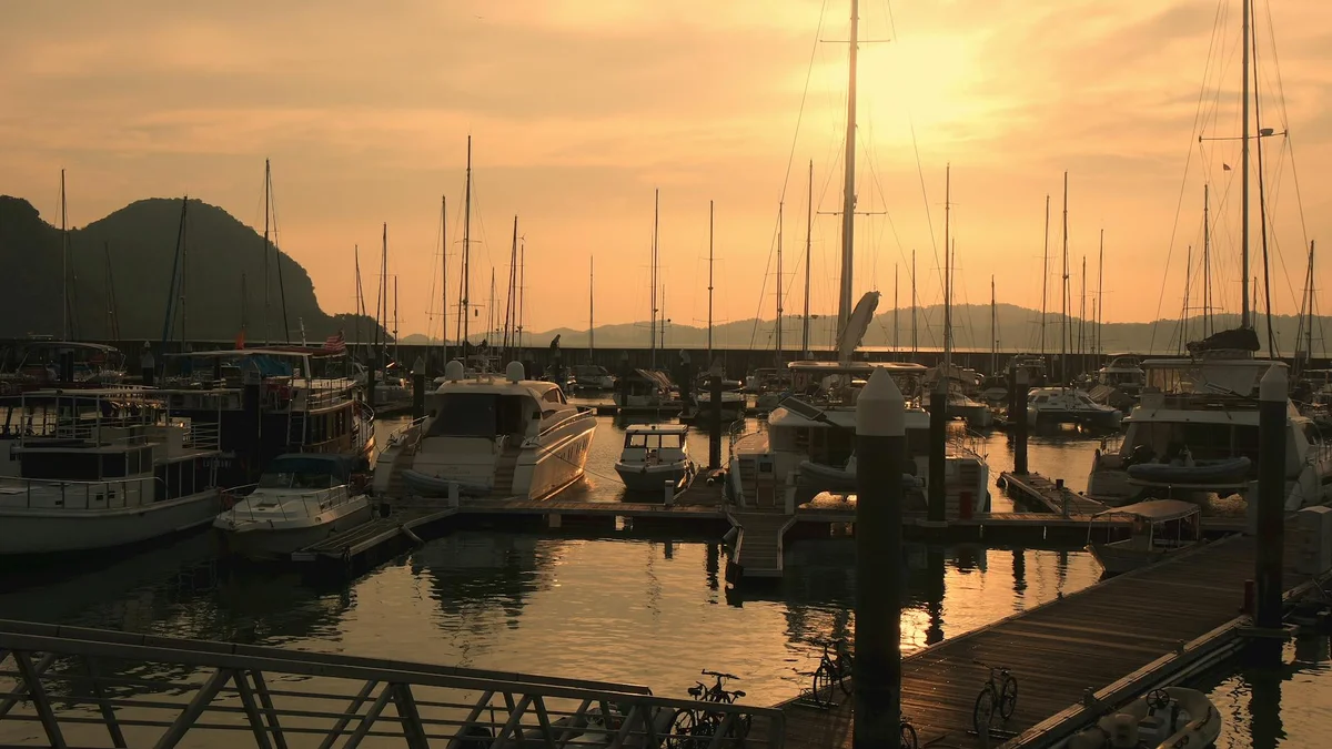 Tanjung Rhu Marina view 1