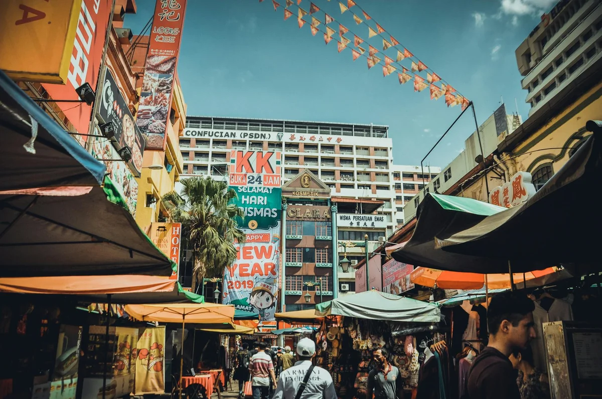 Batu Ferringhi Night Market view 2
