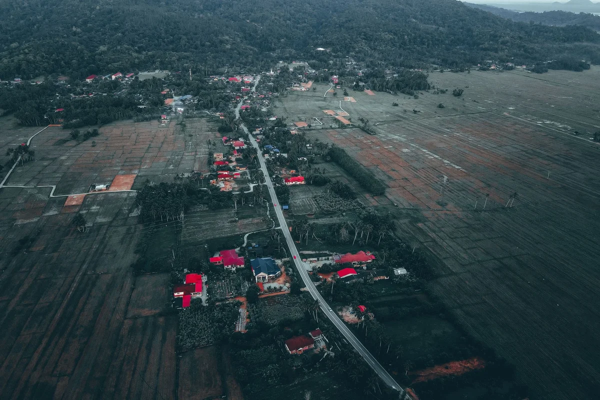 Ayer Hangat Village view 1