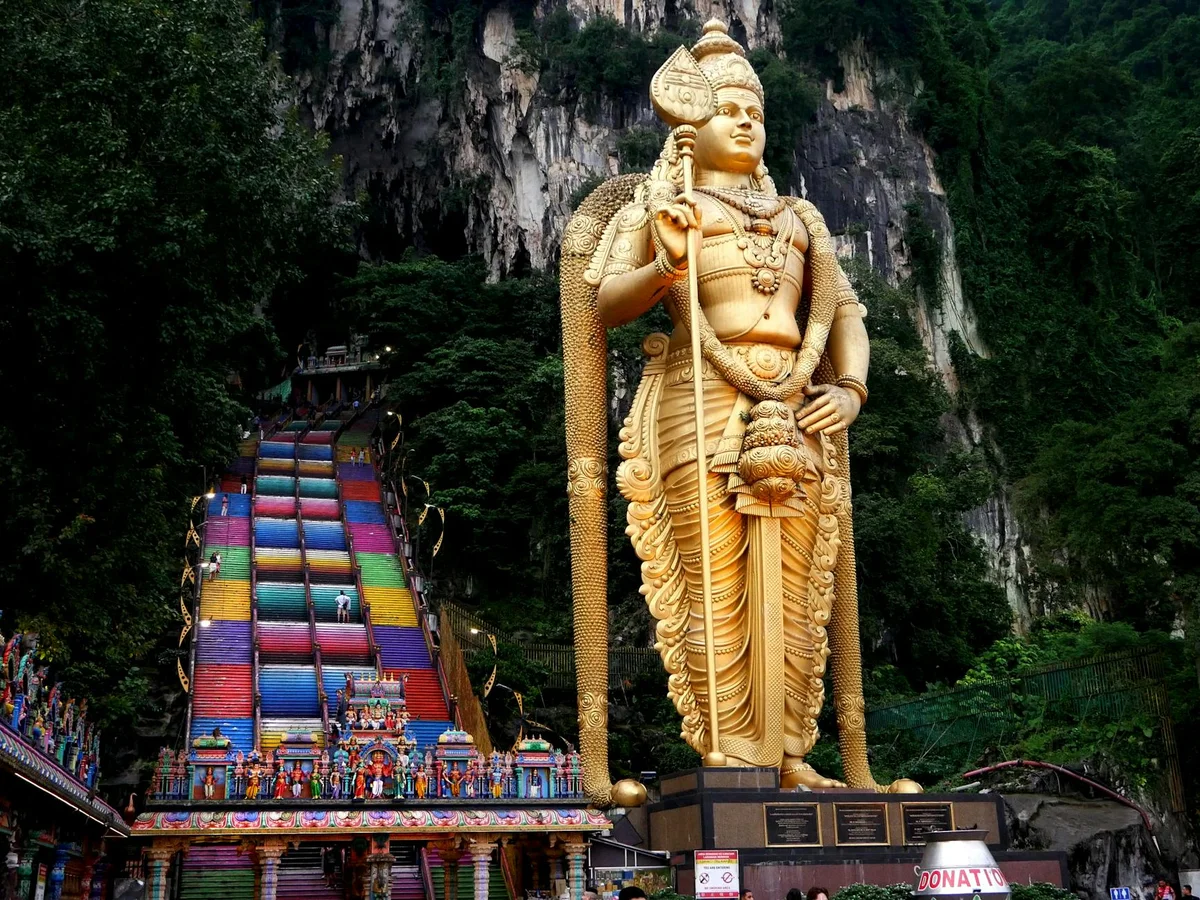 Batu Caves view 1