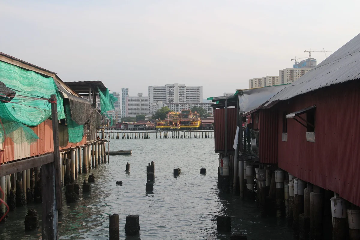 Chew Jetty view 1