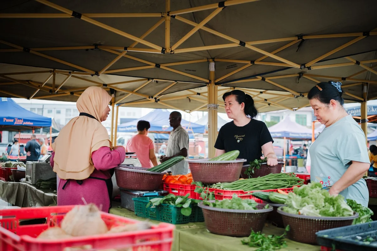 Chow Kit Market view 2