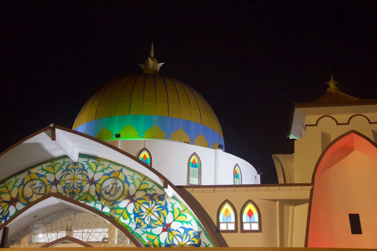Kampung Kling Mosque view 2