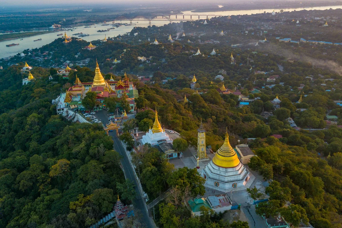 Mandalay Palace view 1