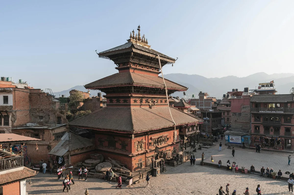 Bhaktapur Durbar Square view 1