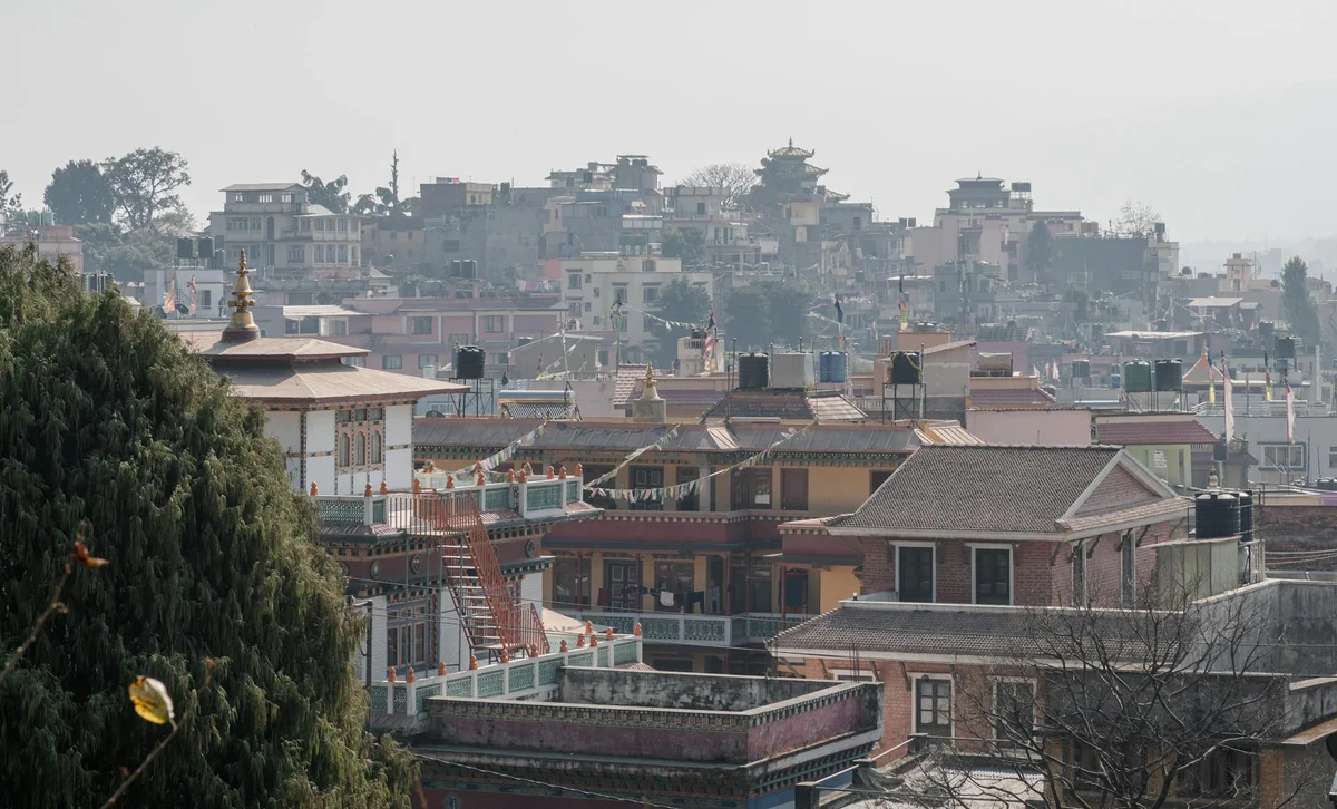 Boudhanath Stupa view 1