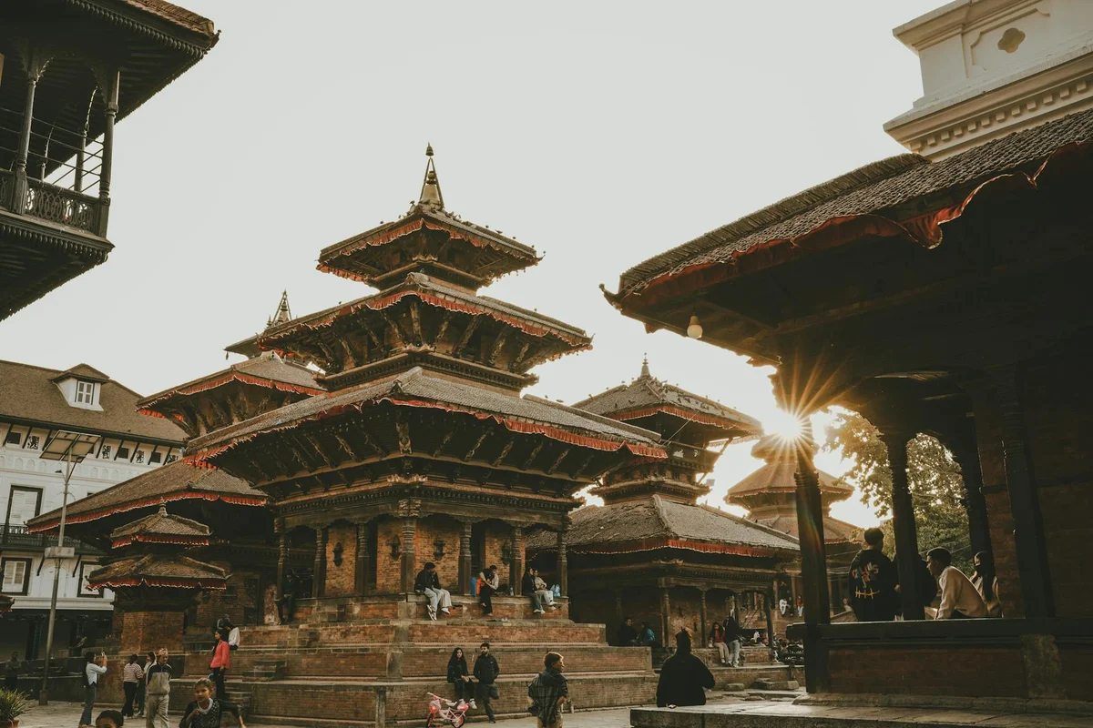 Patan Durbar Square view 1