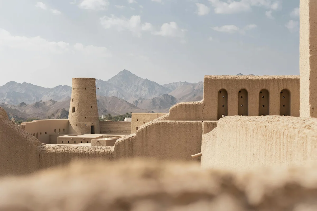 Nizwa Fort view 1