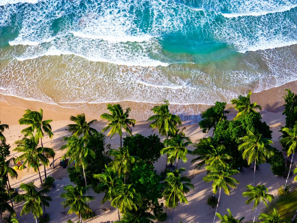 Seven Commandos Beach feature