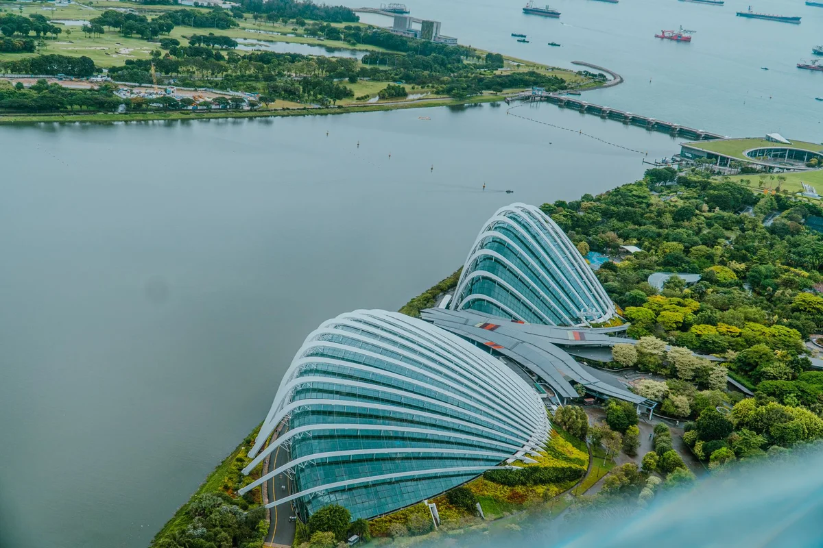 Flower Dome view 1