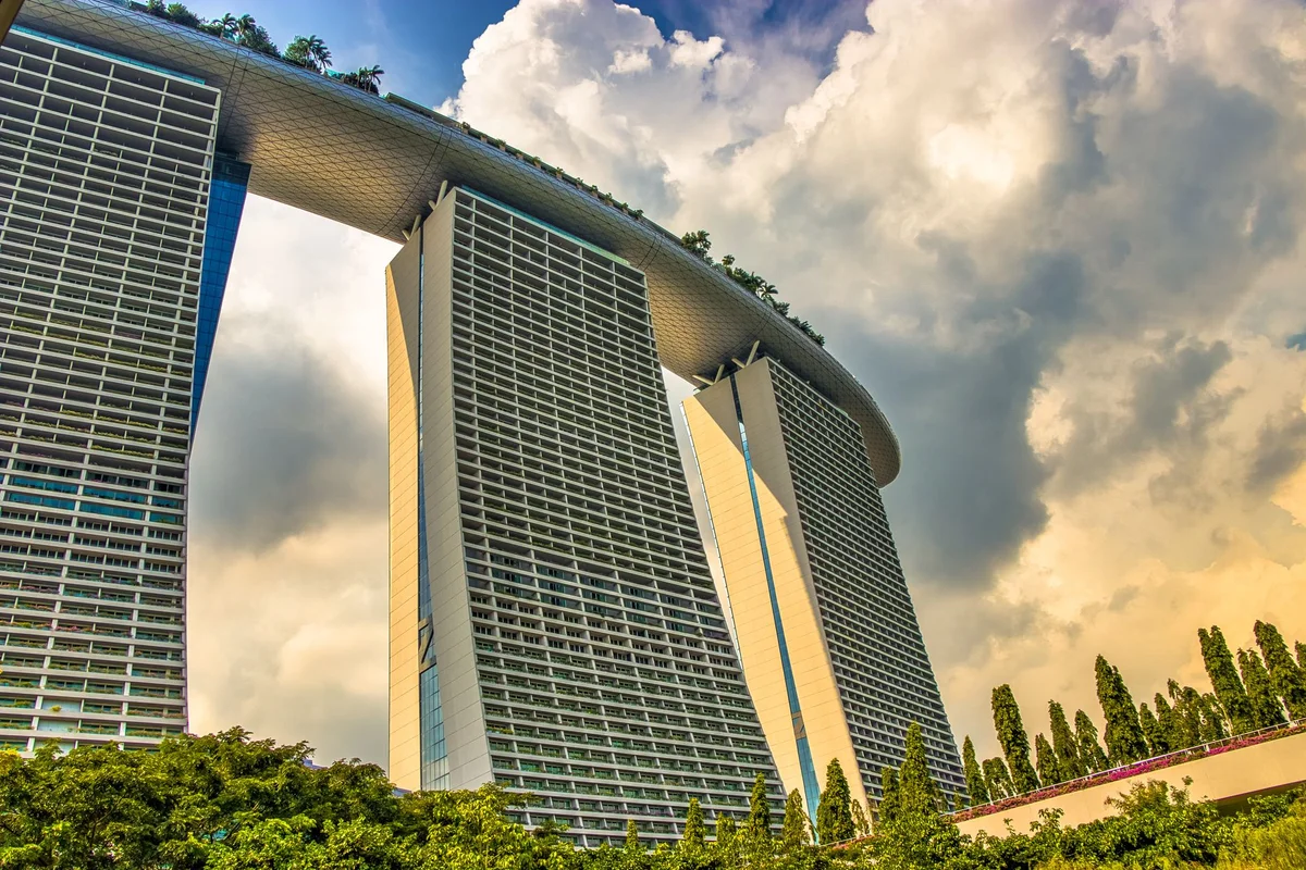 Marina Bay Sands SkyPark view 2
