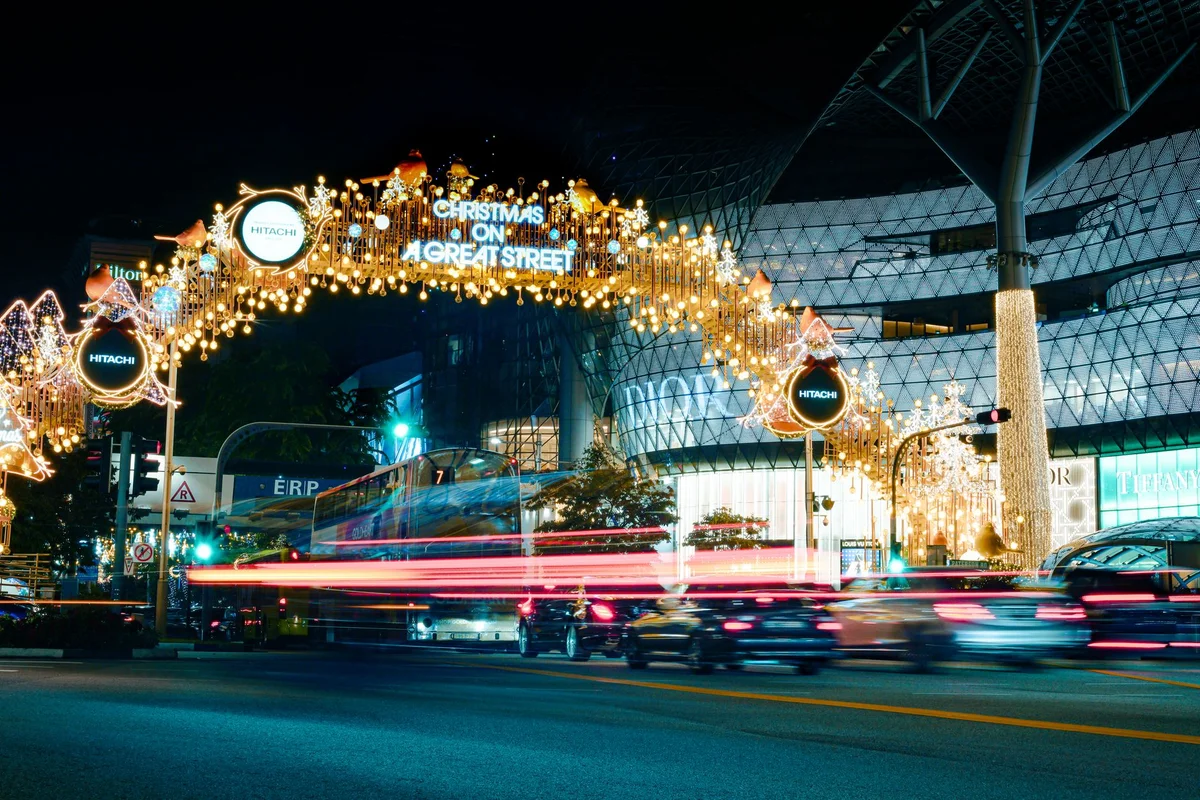 Orchard Road view 1