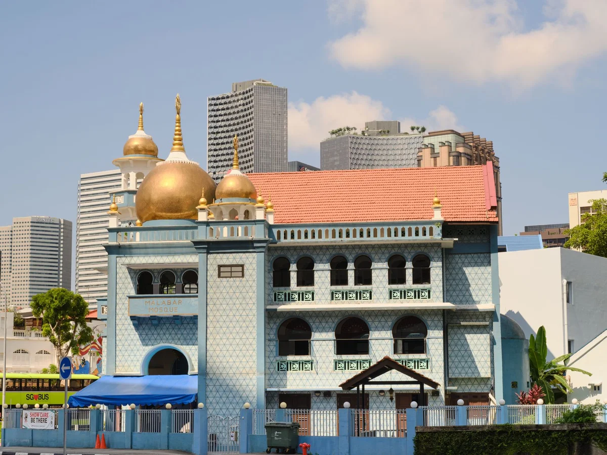 Sultan Mosque view 2