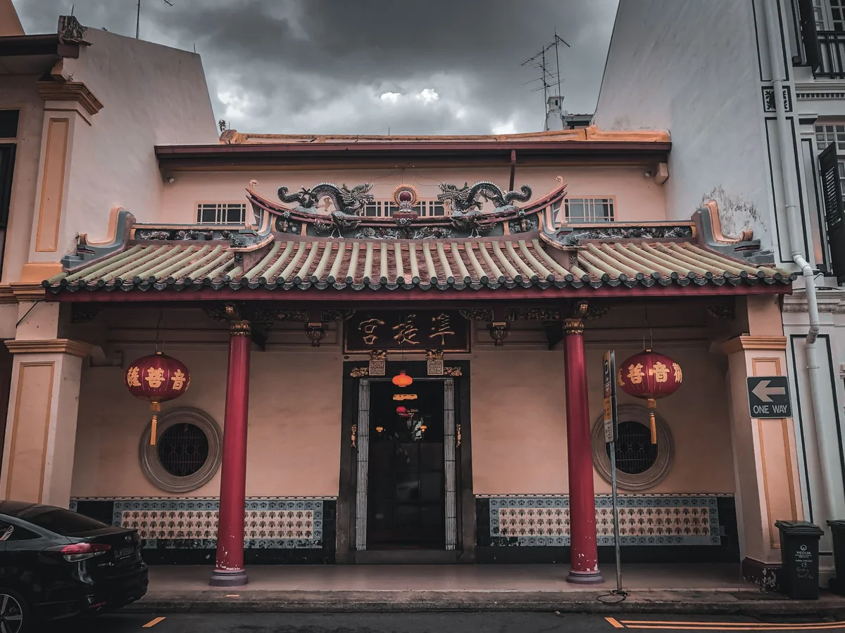 Thian Hock Keng Temple view 1