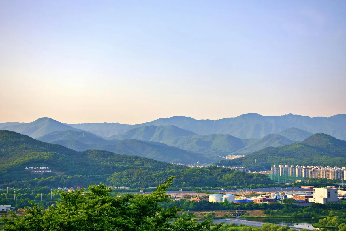 Apsan Mountain view 1
