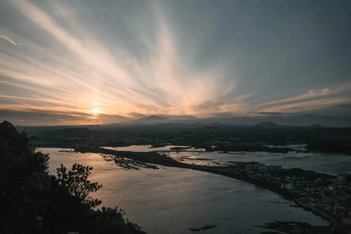 Sanbangsan Mountain view 1