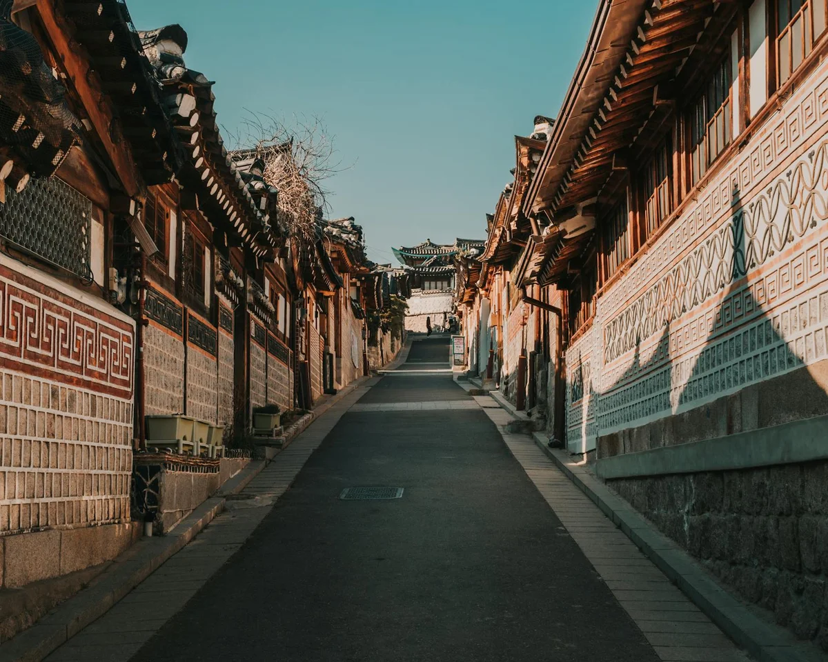 Bukchon Hanok Village view 1