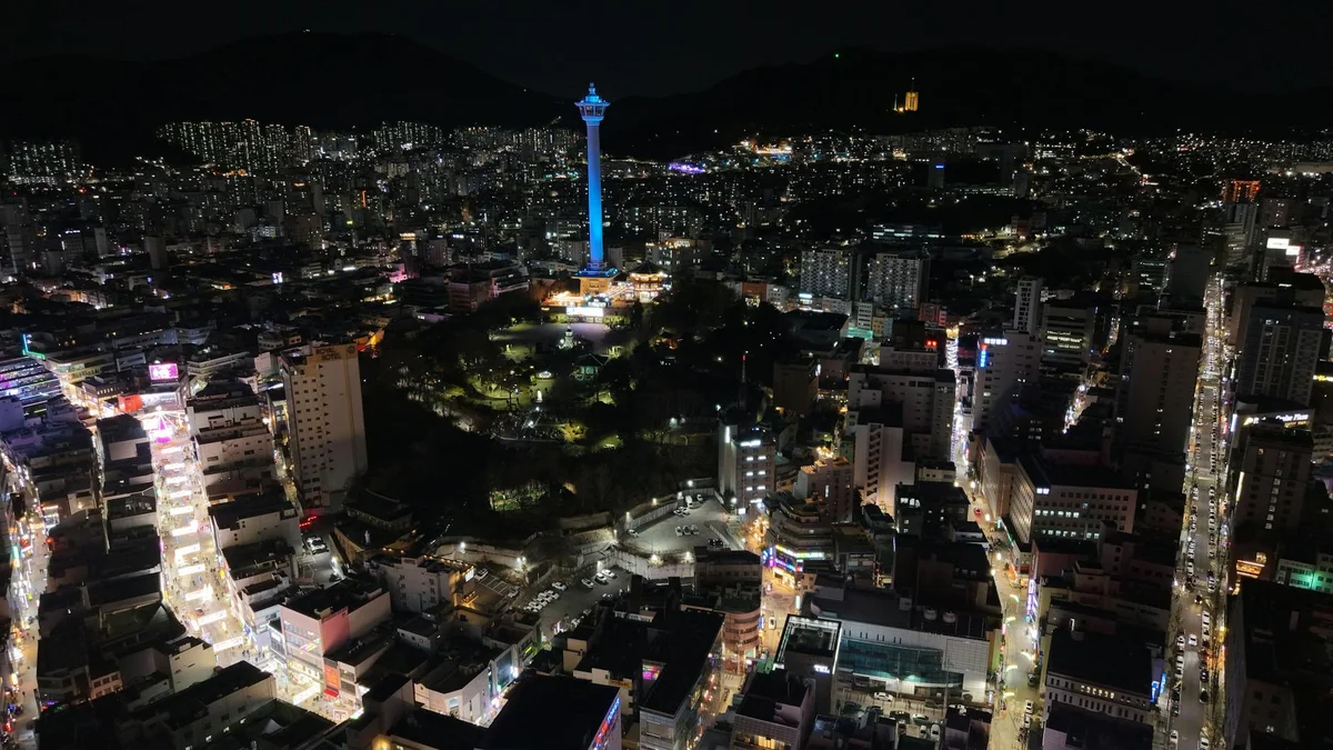 Busan Tower view 1