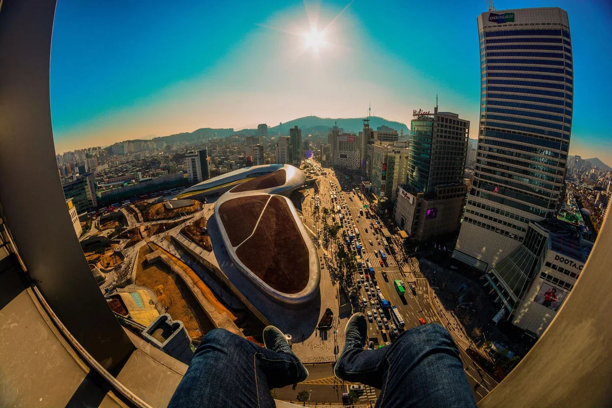 Dongdaemun Design Plaza view 2