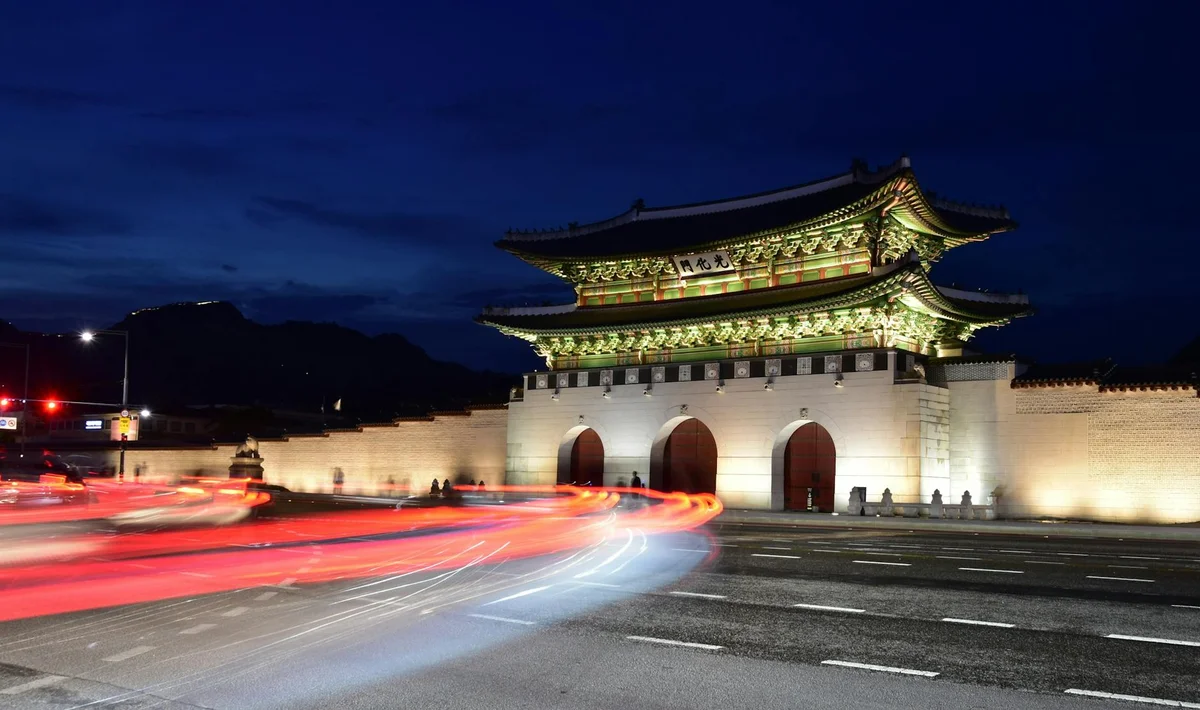 Gyeongbokgung Palace view 1