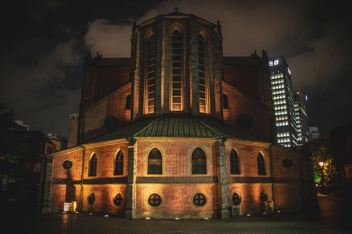 Gyesan Catholic Cathedral view 2