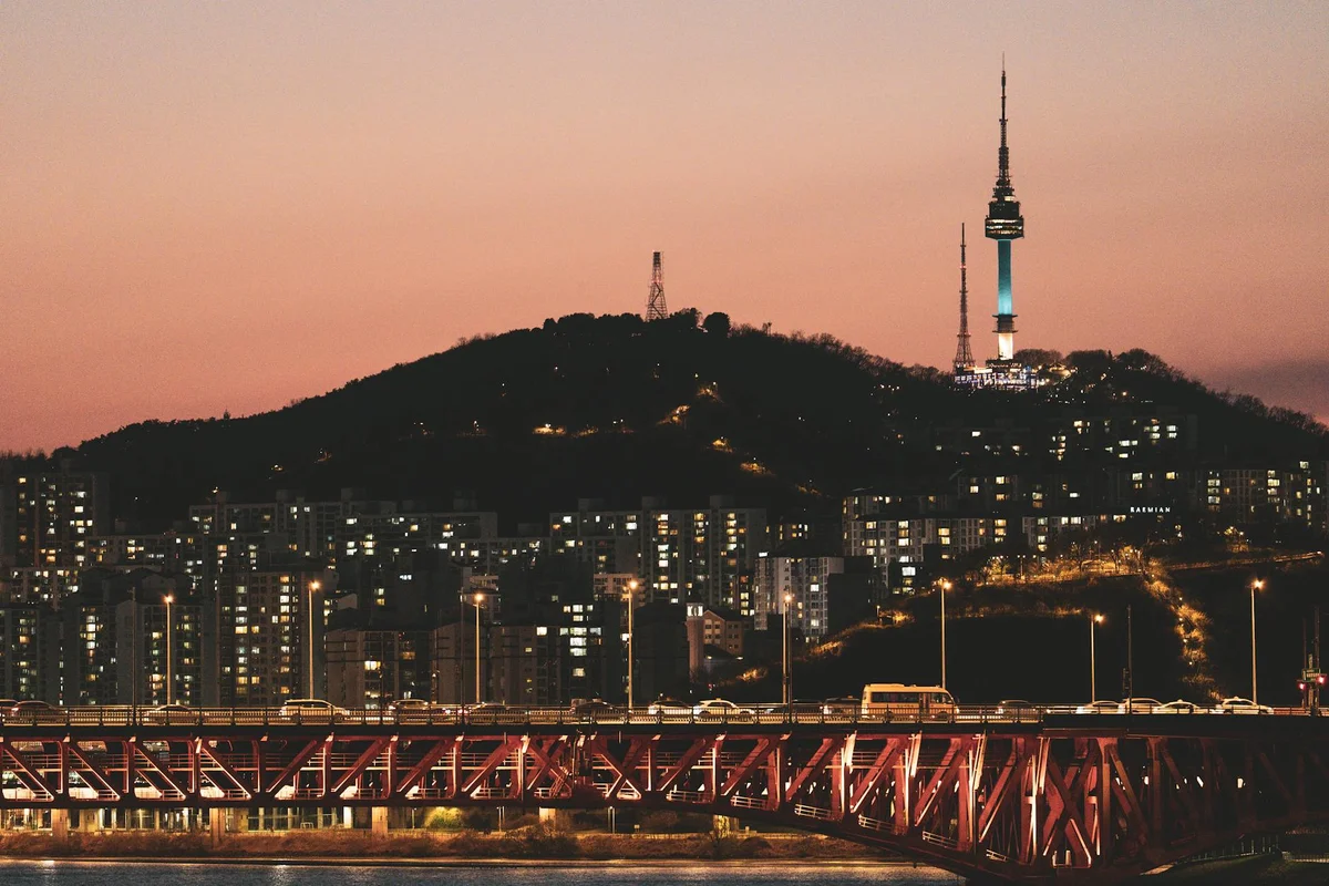 N Seoul Tower view 2