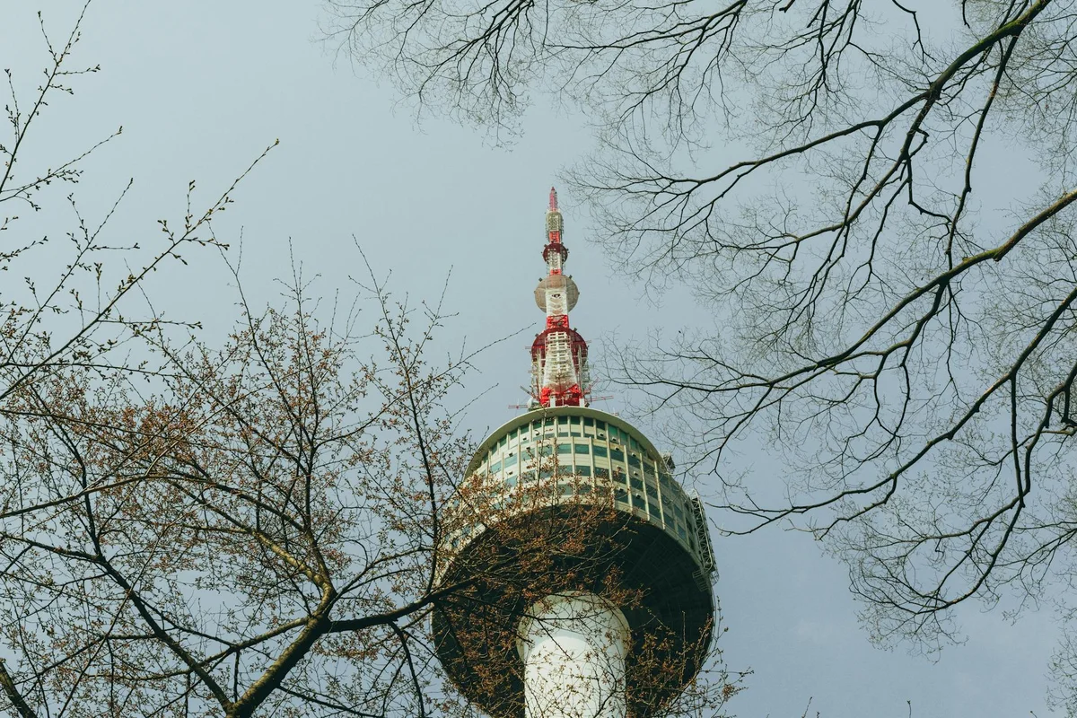 N Seoul Tower view 1