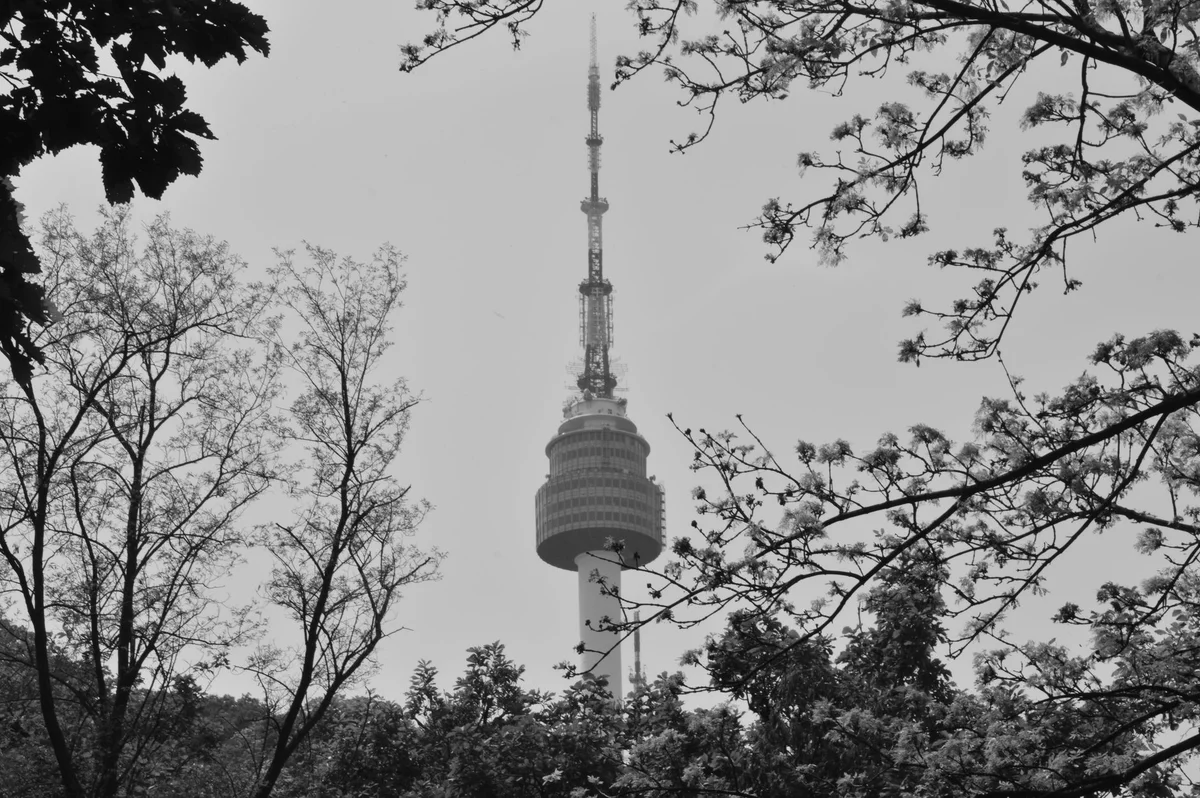 N Seoul Tower view 2