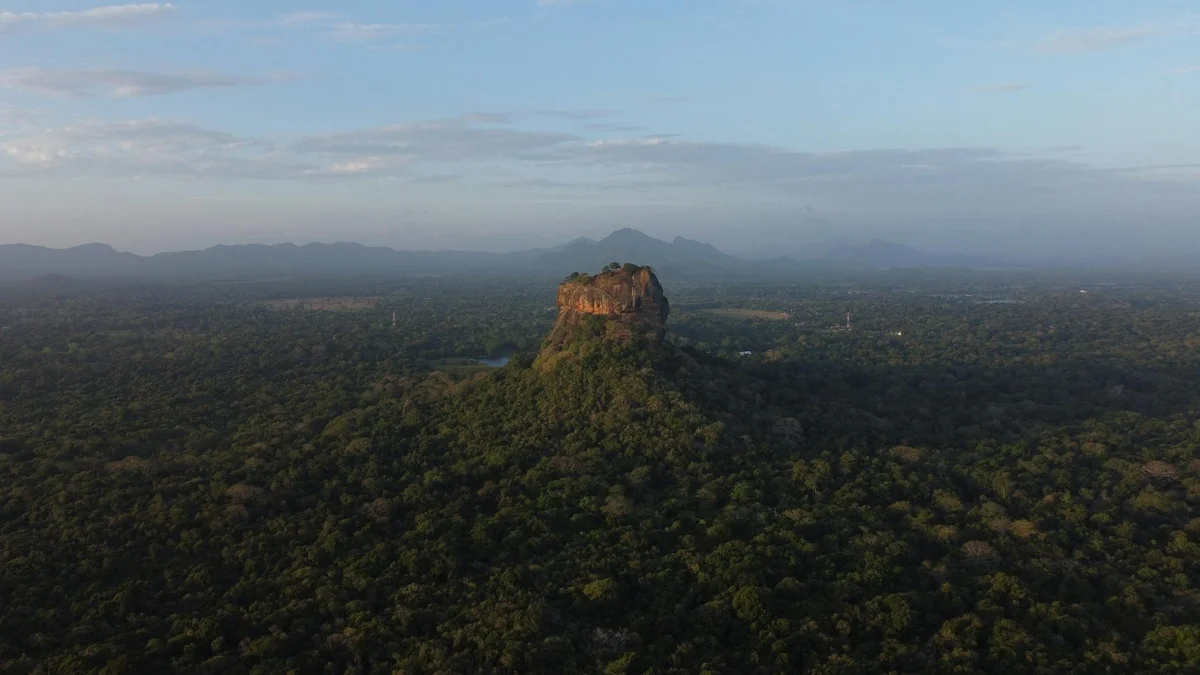 Sigiriya Rock Fortress view 2
