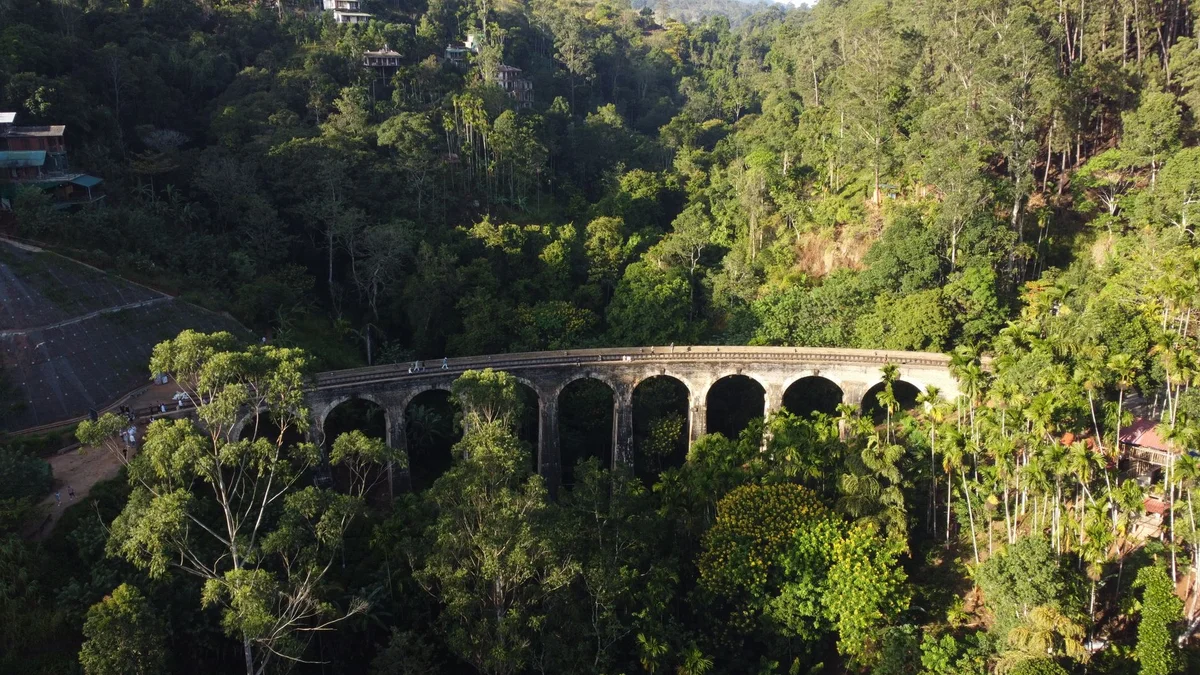 Nine Arch Bridge view 1