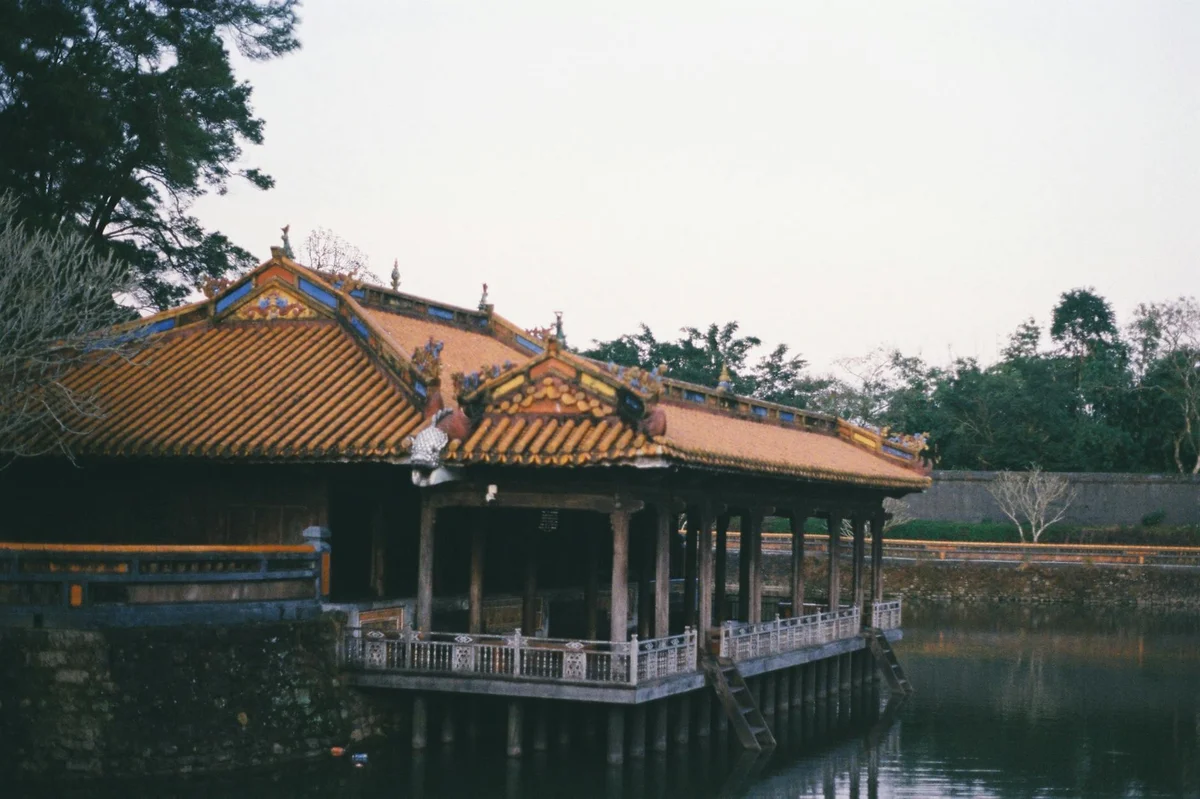 Mid-Lake Pavilion, Taichung Park view 2