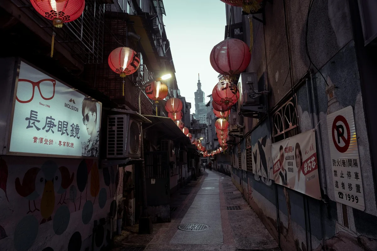 Jiufen Old Street view 1