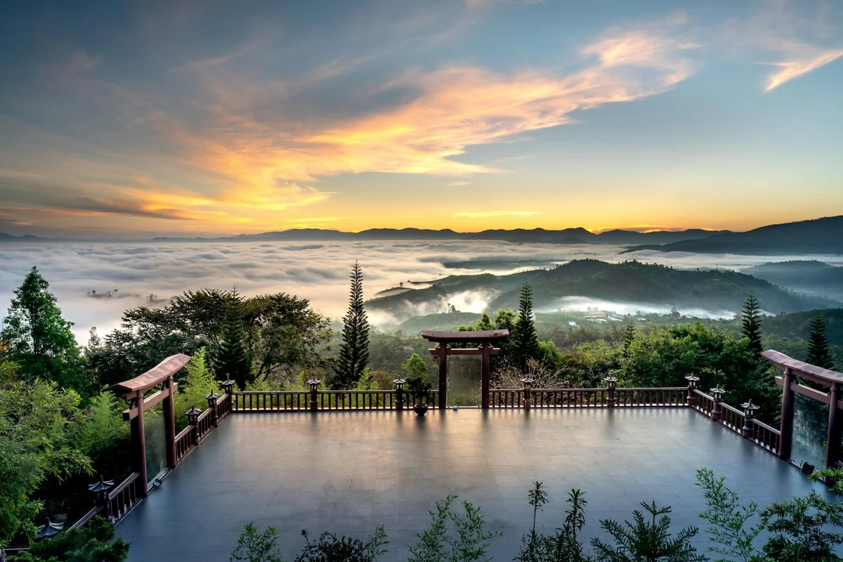 Xiangde Temple view 1