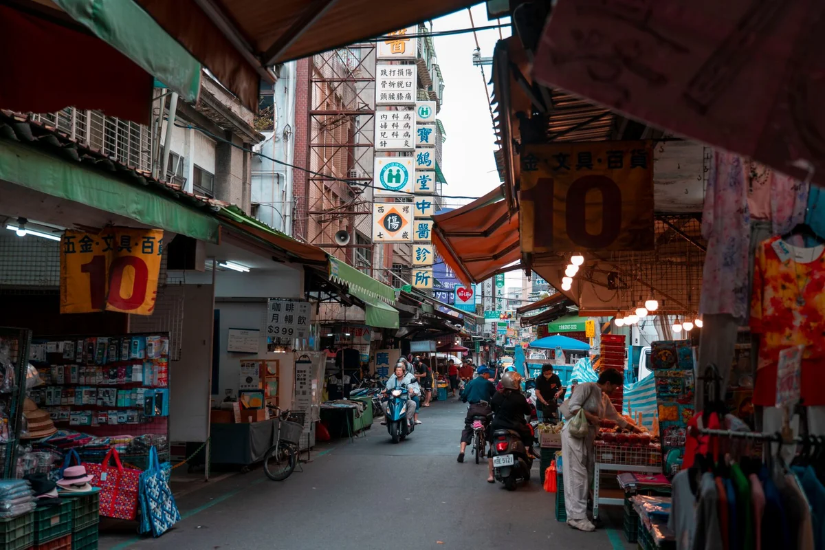 Dadong Night Market view 1