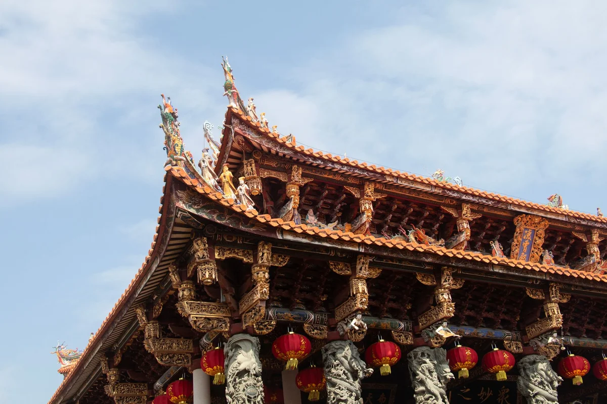 Mengjia Longshan Temple view 2