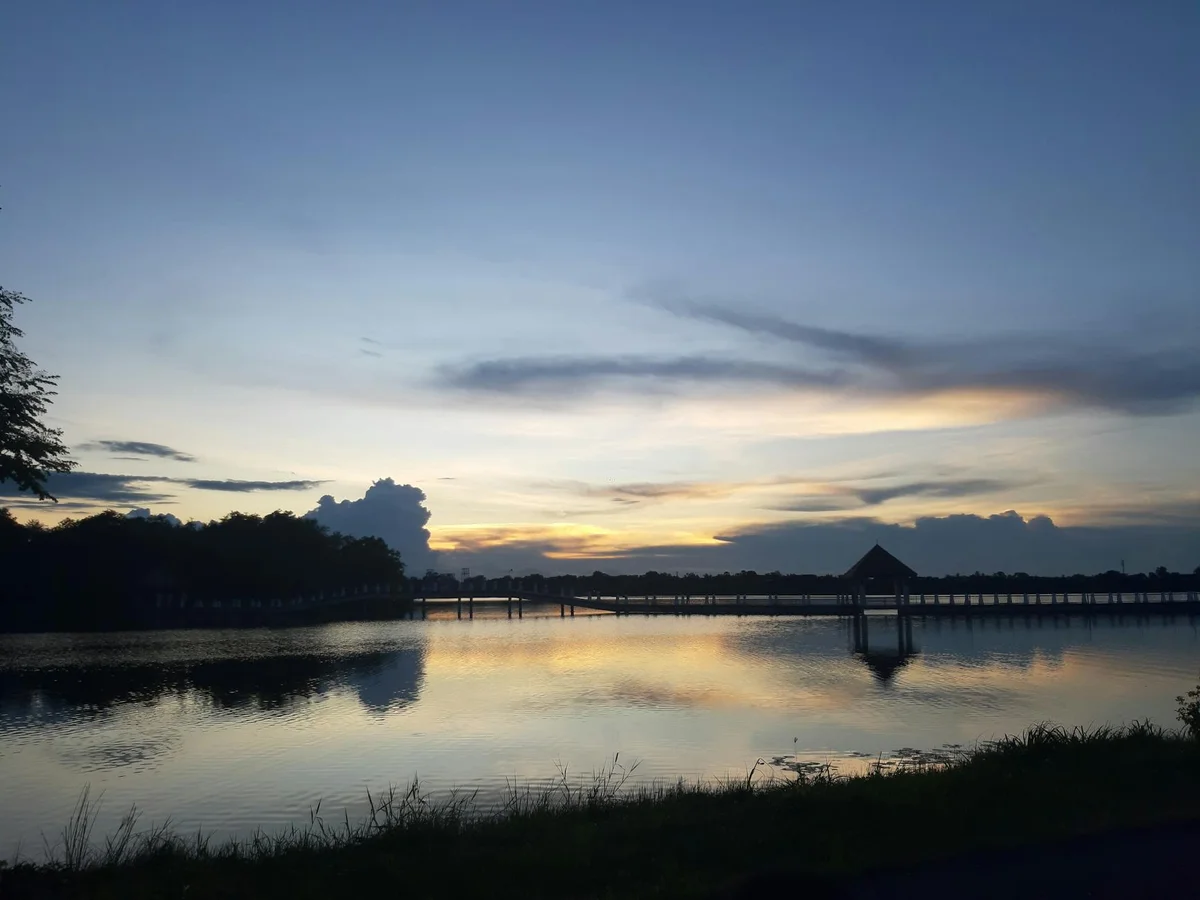 Huai Tueng Thao Reservoir view 2