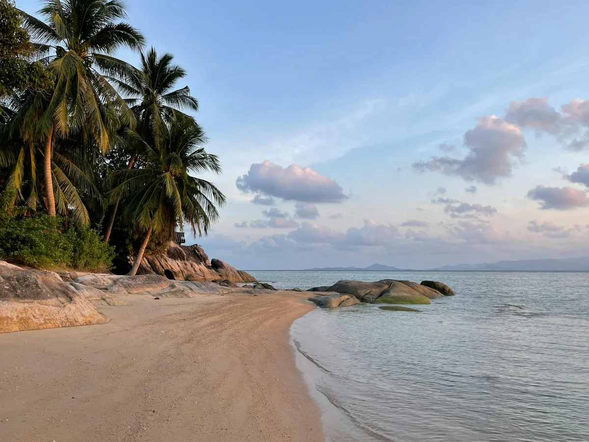 Thong Nai Pan Beach view 1